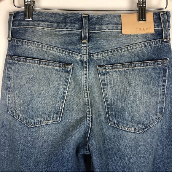 TRAVE Audrey Cropped Wide-Leg Jeans Size 27 - Picture 10 of 16